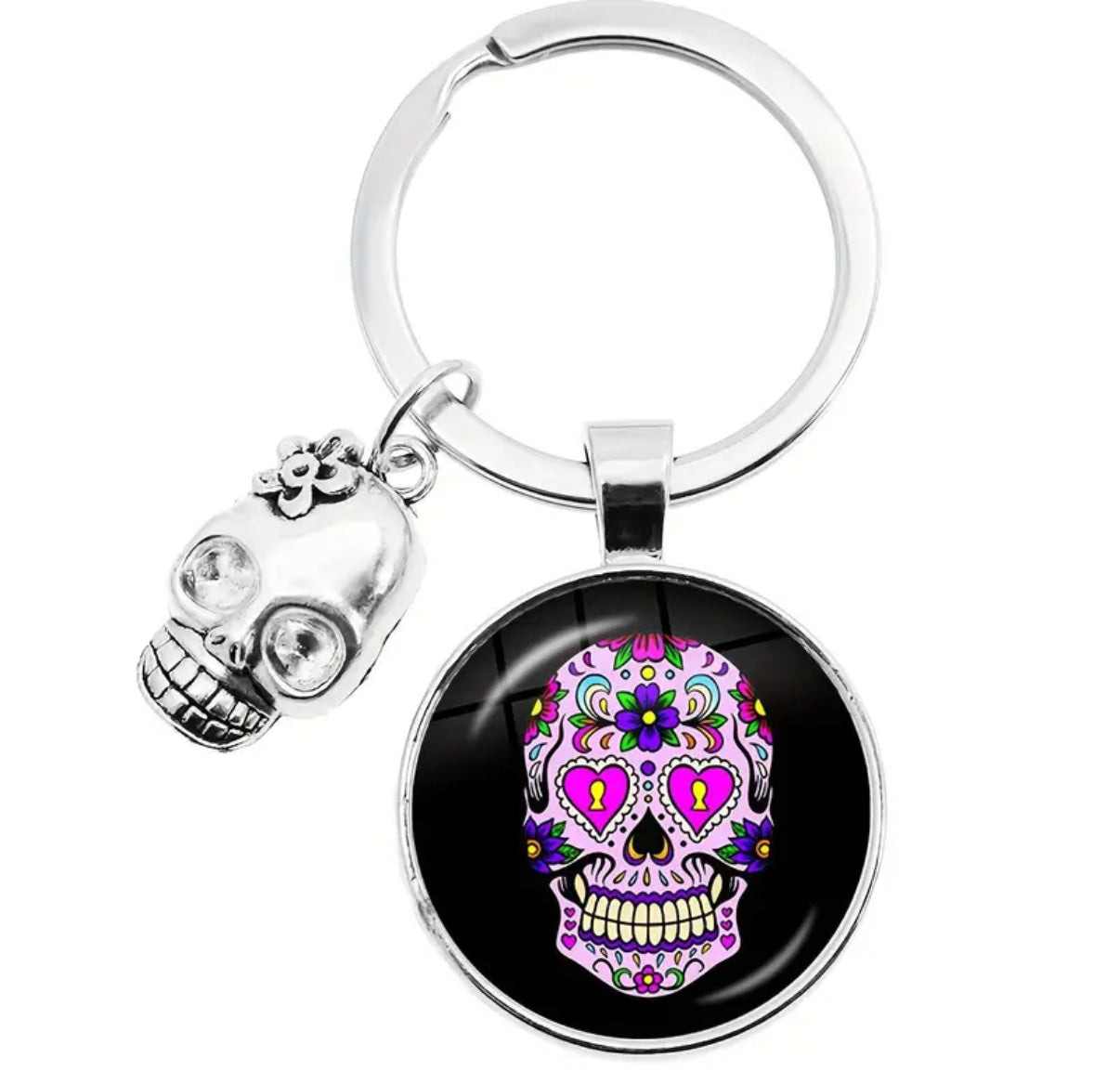 Skull Keyring