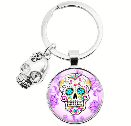 Skull Keyring