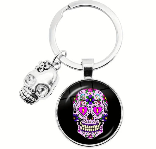 Skull Keyring