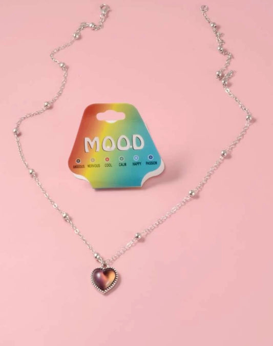 Heart ♥️ mood necklace