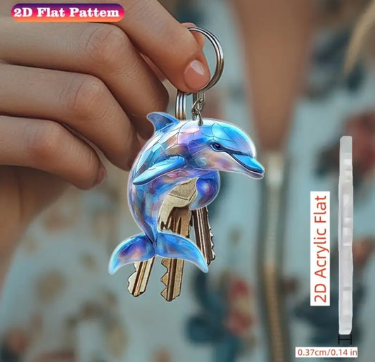 Dolphin Keyring