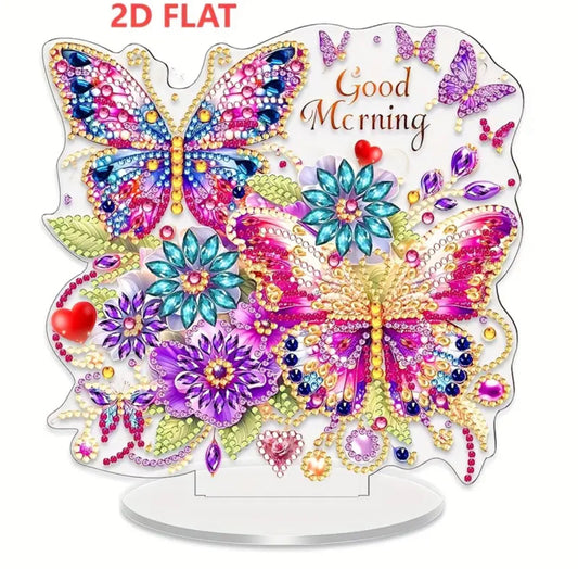 DIY diamond art standing ornament 2D