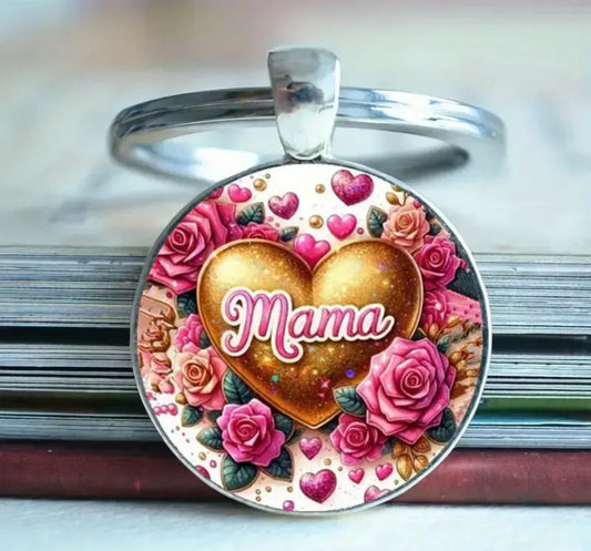 Mama Keyring