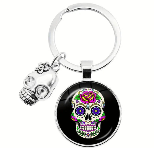 Skull Keyring