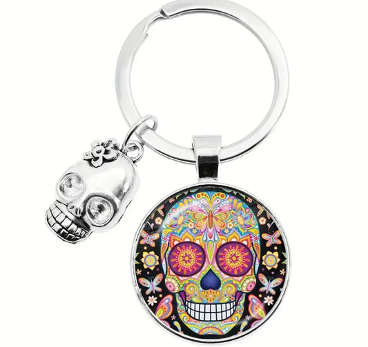 Skull Keyring
